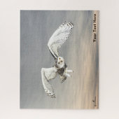 Snowy Owl Legpuzzel (Verticaal)