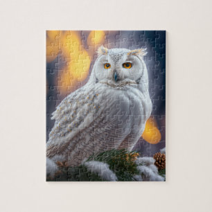 Snowy Owl Legpuzzel