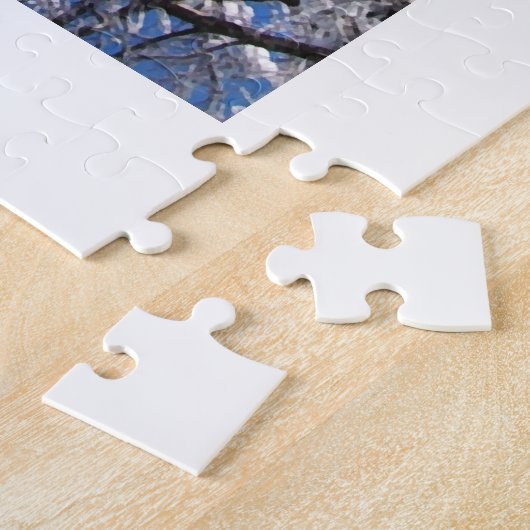 "Snowy Owl" Legpuzzel (Zijkant)