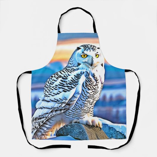 Snowy Owl Majesty Design Schort (Voorkant)