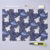 Snowy Owl met Pet kerstpapier Tissuepapier (Craft)