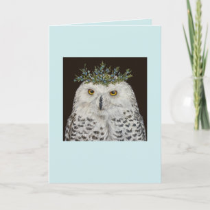 Snowy owl Mistress-kaart Kaart
