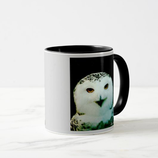 Snowy Owl Mok (Voorkant rechts)