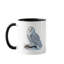 Snowy Owl Mok – Arctic Elegance in elke slok