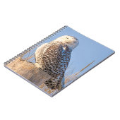 Snowy owl - notitieboek (Linkerzijde)