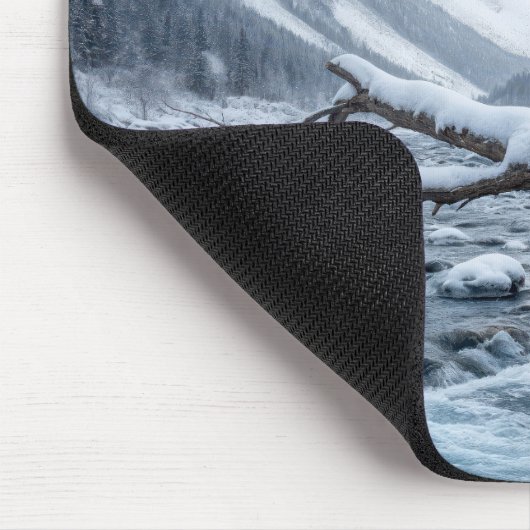 Snowy Owl On a Winter Tree Branch Muismat (Hoek)