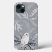 Snowy Owl on Winter Pine Case-Mate iPhone Case (Achterkant)