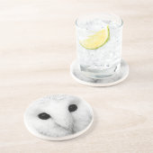 Snowy Owl Onderzetter (Zijkant)