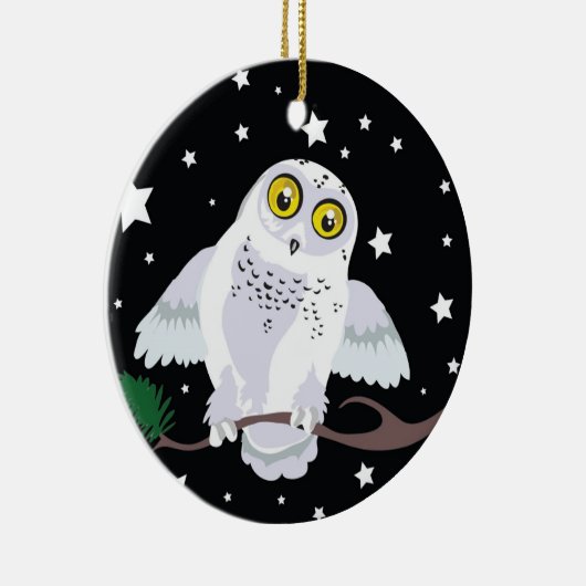 Snowy Owl ornament (Rechts)