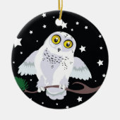 Snowy Owl ornament (Voorkant)