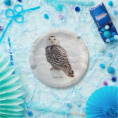 Snowy Owl paper bord (Feest)