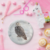Snowy Owl paper bord (Feest)