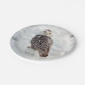 Snowy Owl paper bord (Gekanteld)