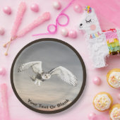 Snowy Owl Papieren Bordje (Feest)