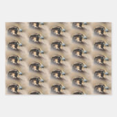 Snowy Owl / Peregrine Falcon / Golden Eagles Inpakpapier Vel (Voorkant 2)