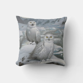 Snowy owl Pillow Kussen
