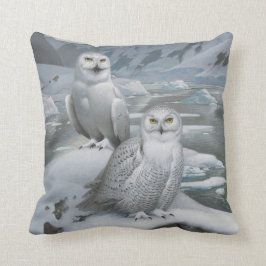 Snowy owl Pillow Kussen