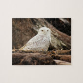 Snowy Owl Puzzle Legpuzzel (Horizontaal)
