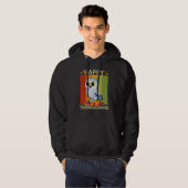 Snowy Owl  Retro Graphic Family Matching Thanksgiv Hoodie (Voorkant volledig)