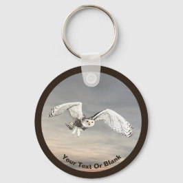 Snowy Owl Sleutelhanger