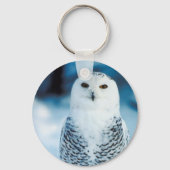 Snowy Owl Sleutelhanger (Voorkant)