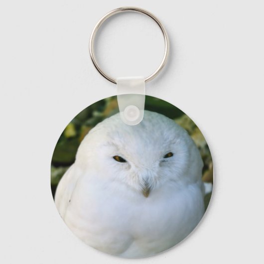 Snowy Owl Sleutelhanger (Voorkant)