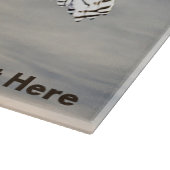 Snowy Owl Snijplank (Hoek)