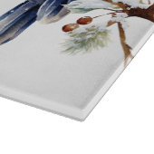 Snowy Owl Snijplank (Hoek)