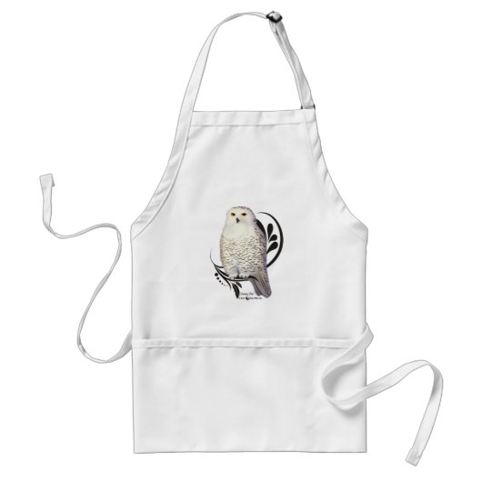 Snowy Owl Standaard Schort (Voorkant)
