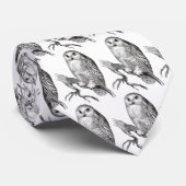  Snowy Owl Stropdas (Opgerold)