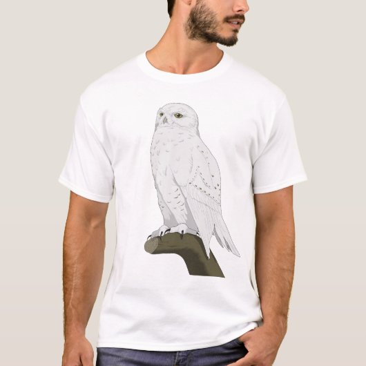 Snowy Owl T-shirt (Voorkant)