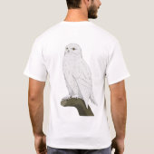Snowy Owl T-shirt (Achterkant)