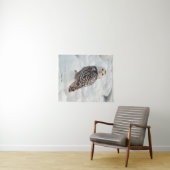 Snowy Owl tapestry Wandkleed (In Situ (horizontaal))