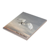 Snowy Owl Tegeltje (Zijkant)