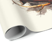  Snowy Owl tekening Cadeaupapier (Rol Hoek)