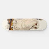  Snowy Owl tekening Persoonlijk Skateboard (Horizontaal)