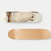  Snowy Owl tekening Persoonlijk Skateboard (Horizontaal)