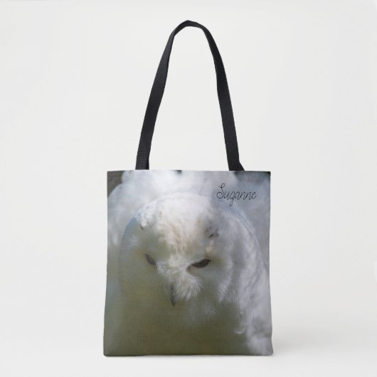Snowy Owl Tote Bag (Voorkant)