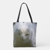 Snowy Owl Tote Bag (Achterkant)