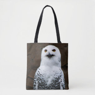 Snowy Owl Tote Bag