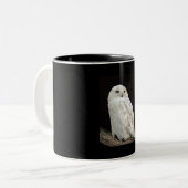 **SNOWY OWL** TWEEKLEURIGE KOFFIEMOK (Voorkant links)
