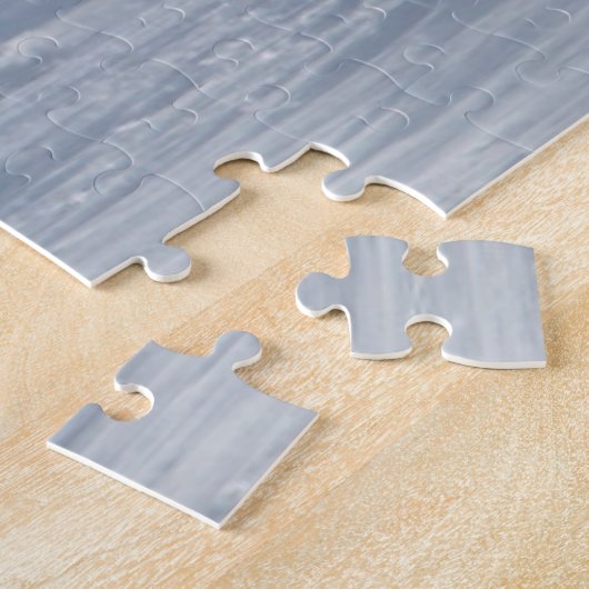 Snowy Owl vliegen in de winter Legpuzzel (Zijkant)