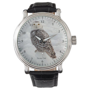 Snowy Owl watch Horloge