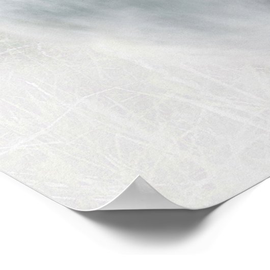 Snowy Owlet Poster (Hoek)