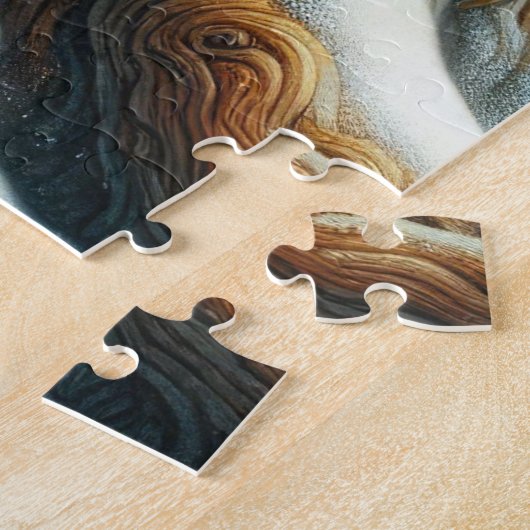 Snowy Owls Puzzle Legpuzzel (Zijkant)