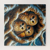 Snowy Owls Puzzle Legpuzzel (Horizontaal)