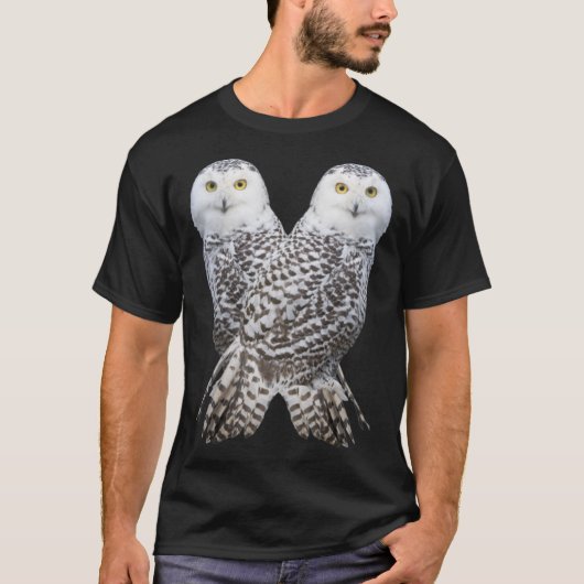 Snowy Owls T-shirt (Voorkant)