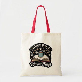 Snowy Pages Cozy Reading Tote Tote Bag