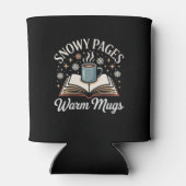 Snowy Pages Festive Drink Blikjeskoeler (Achterkant)