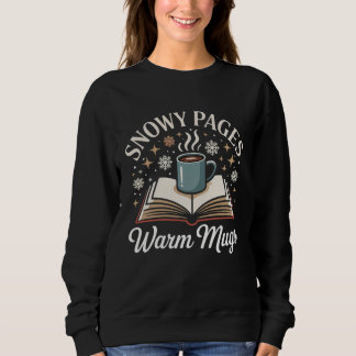 Snowy Pages Warm Mugs Cozy Holiday Trui